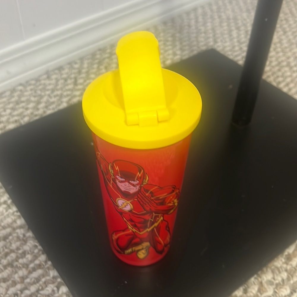 The Flash Tupperware Water Bottle